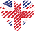 Logo of Top Site - Gnorimion UK, Heart Shaped Image of UK flag.